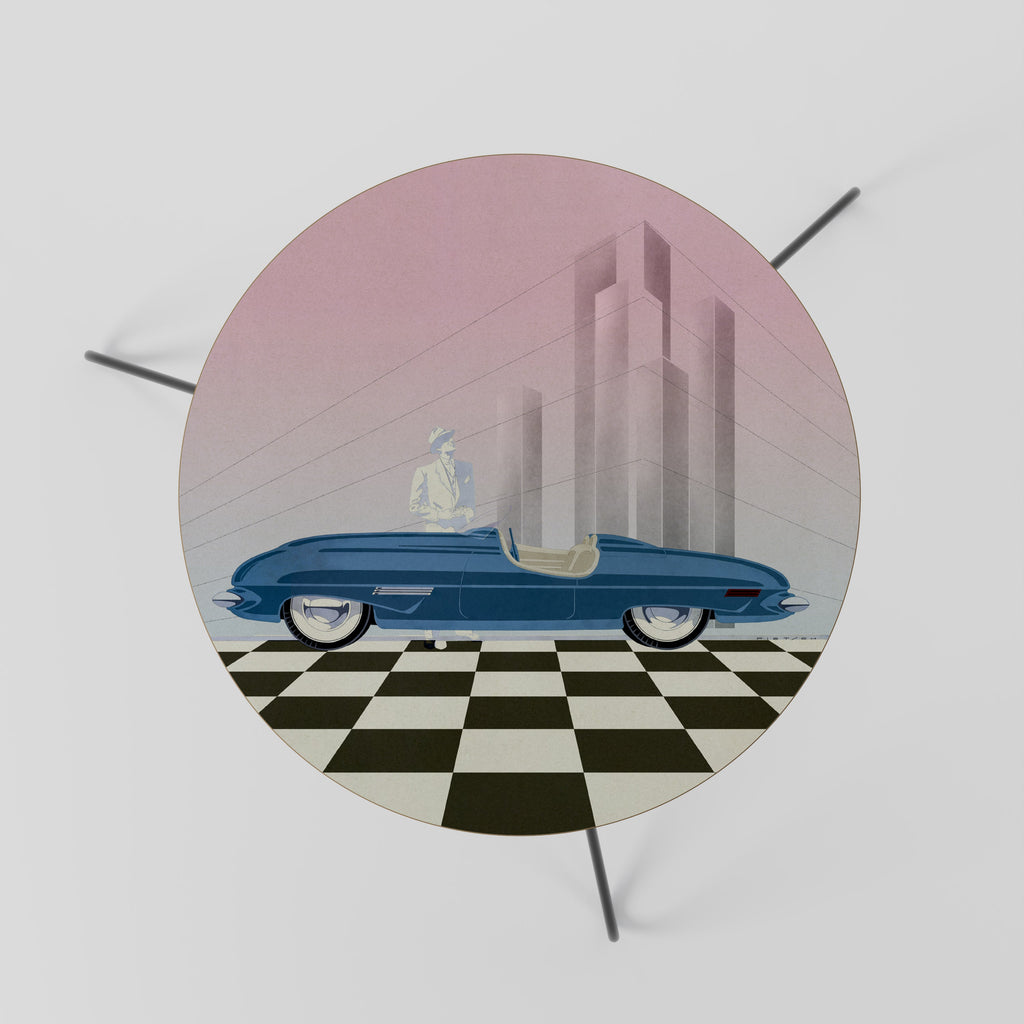 BLUE ROADSTER Couchtisch 60