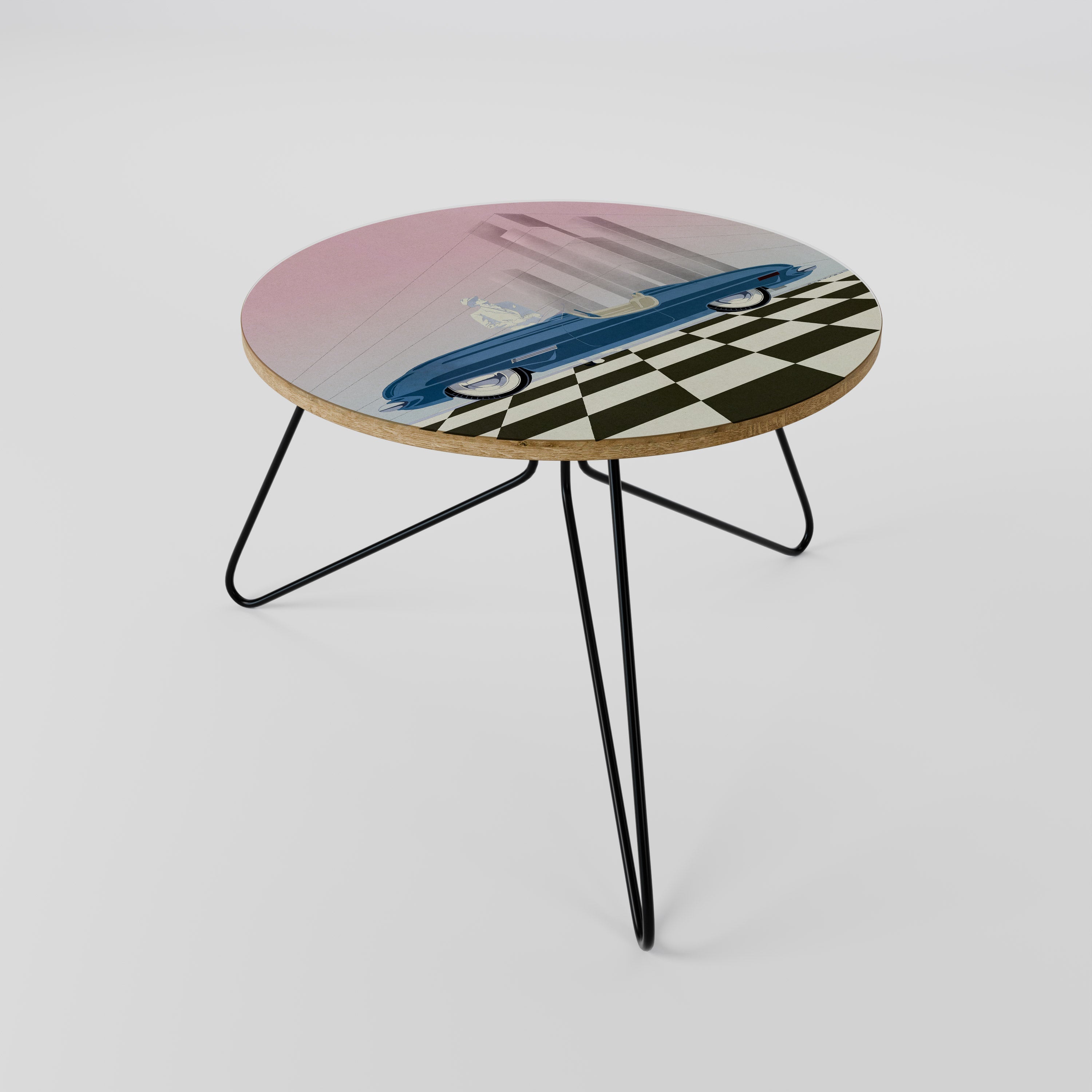 BLUE ROADSTER Couchtisch 60