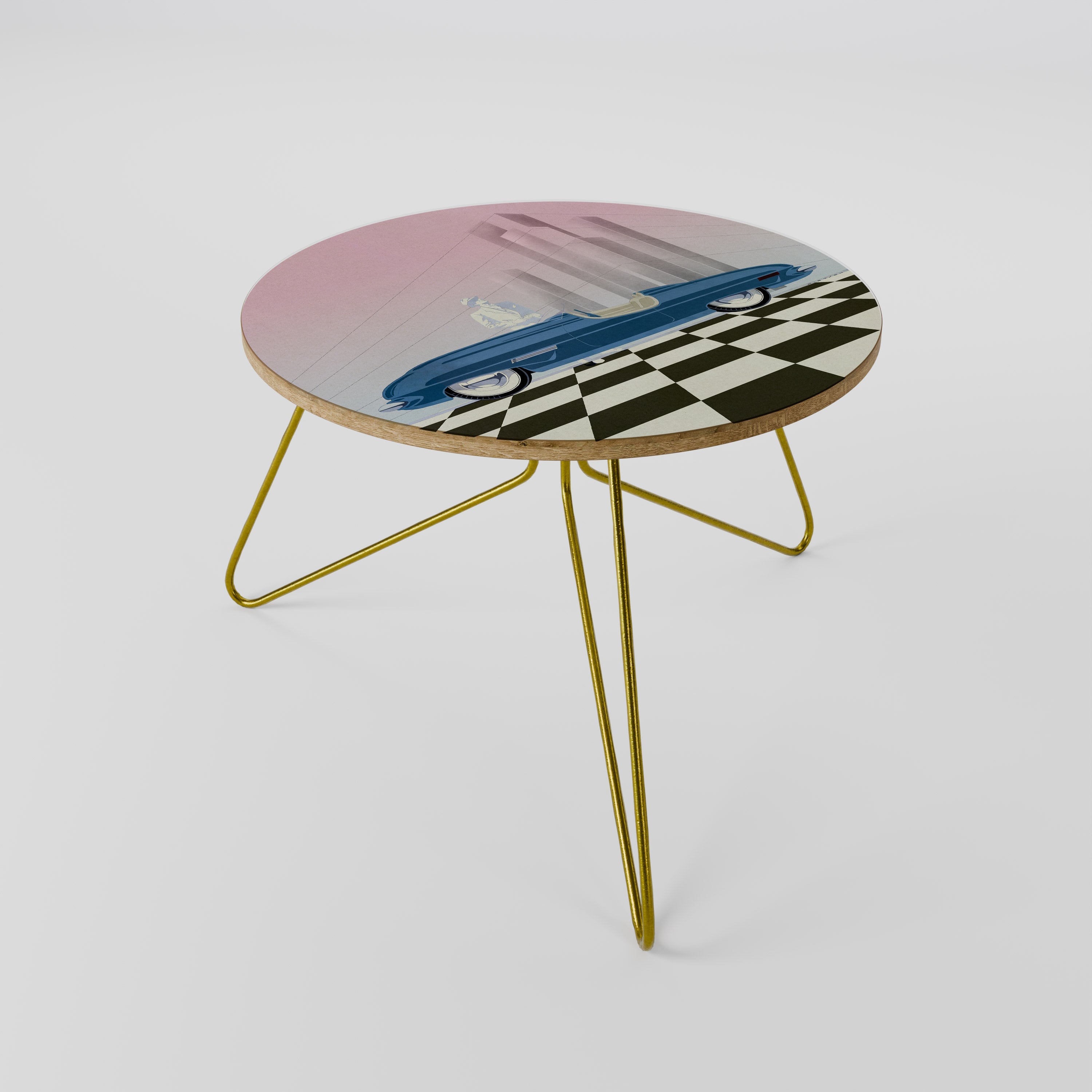 BLUE ROADSTER Couchtisch 60