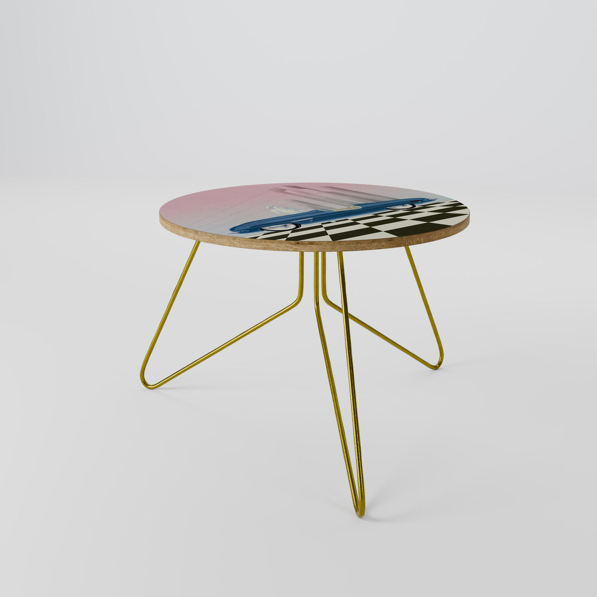 BLUE ROADSTER Couchtisch