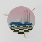 BLUE ROADSTER Couchtisch Ø 60 cm