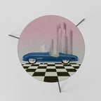 BLUE ROADSTER Couchtisch Ø 60 cm