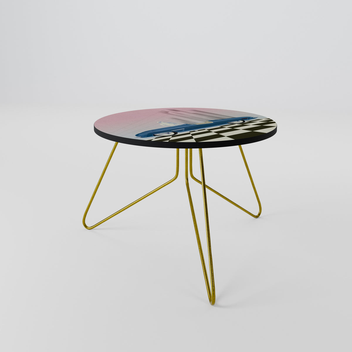 BLUE ROADSTER Couchtisch