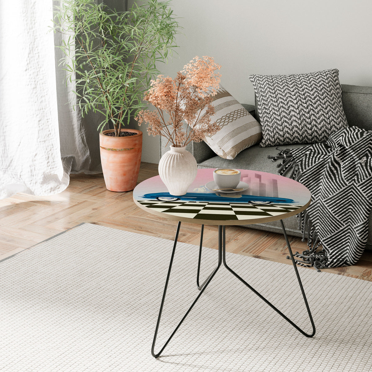 BLUE ROADSTER Couchtisch