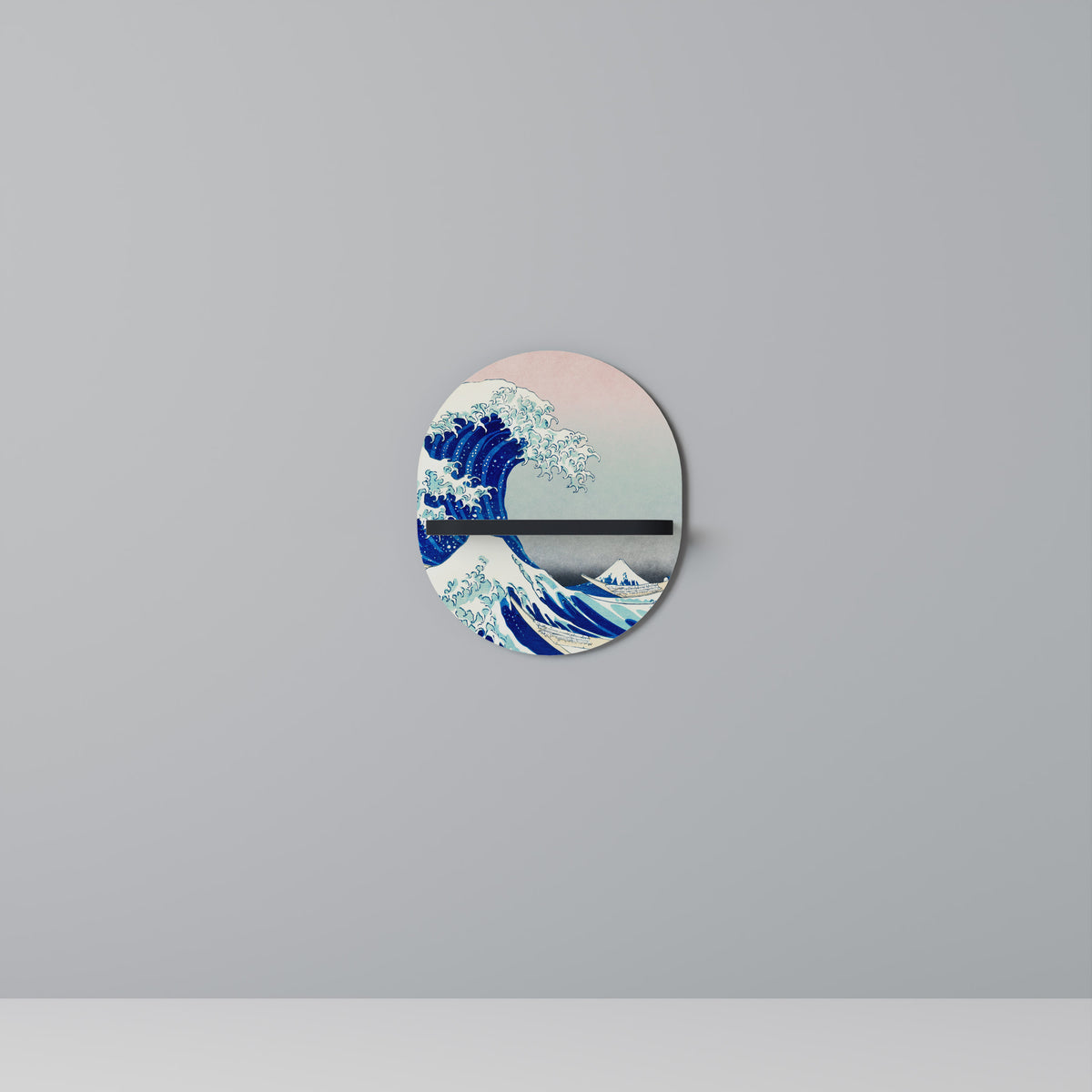THE GREAT WAVE Dekoratives Wandregal