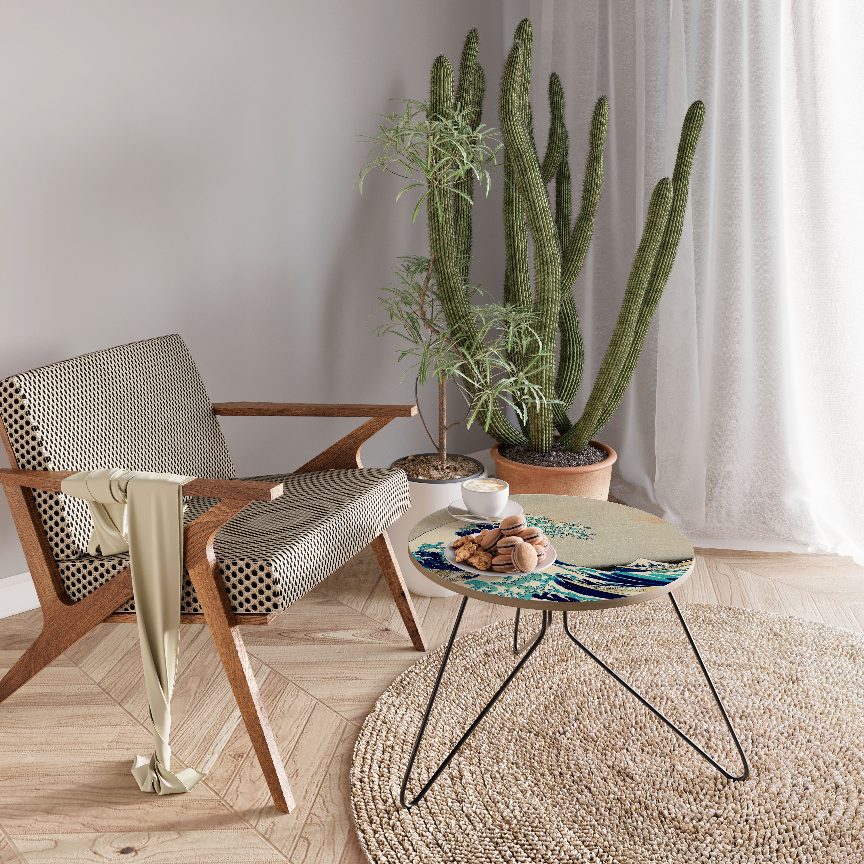 THE GREAT WAVE Couchtisch