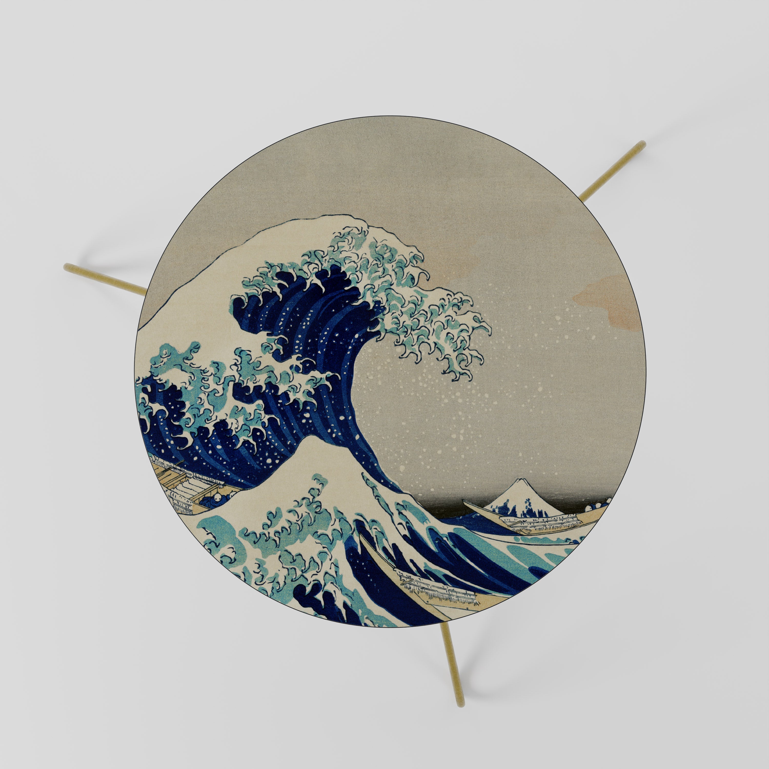 THE GREAT WAVE Couchtisch 60