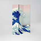 THE GREAT WAVE 3-Panel Room Divider