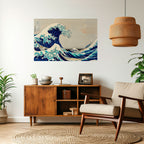 THE GREAT WAVE Selbstklebendes Horizontal-Poster