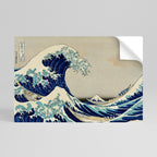 THE GREAT WAVE Selbstklebendes Horizontal-Poster