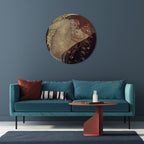 DANAE BY KLIMT Runde Wanddekoration Ø 69 cm