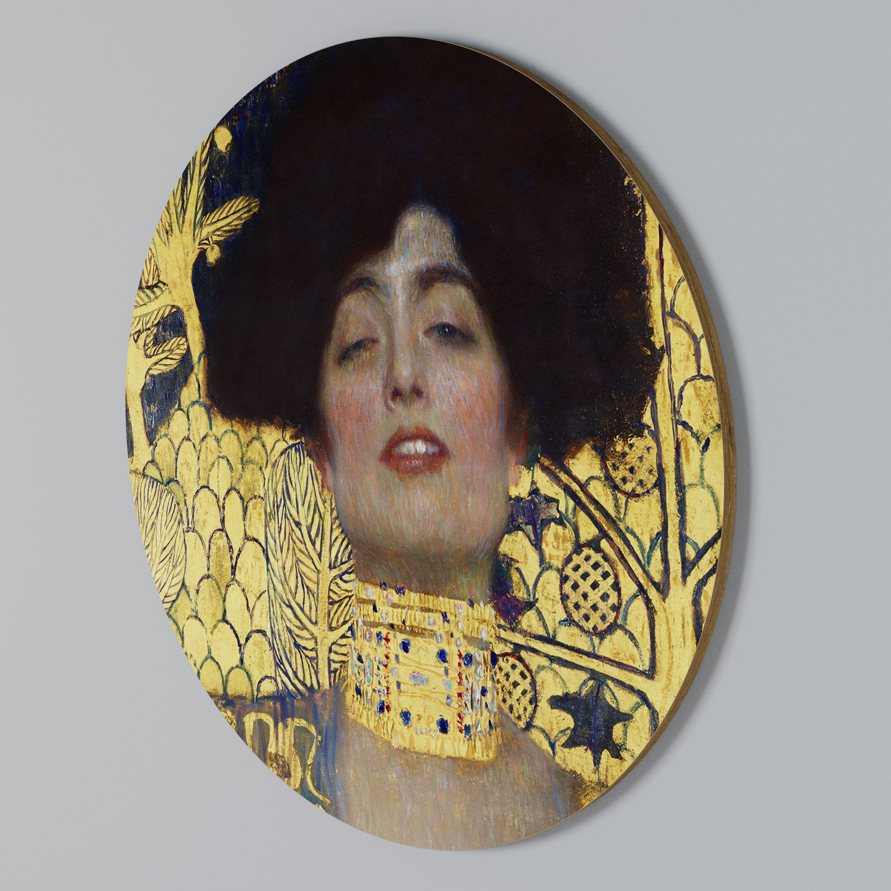 JUDITH WITHOUT HOLOFERNES Rundes Wandbild