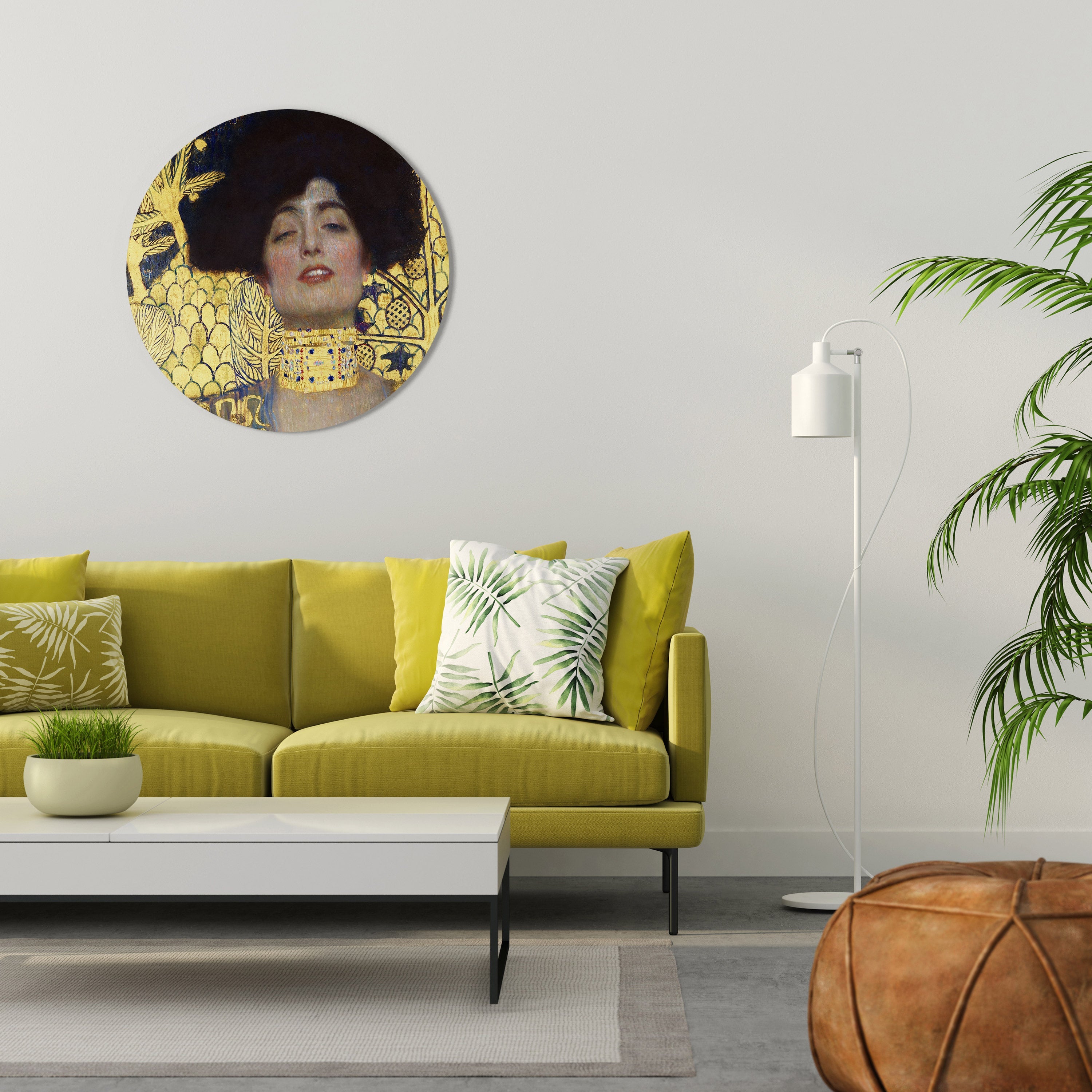 JUDITH OHNE HOLOFERNES Runde Wandkunst