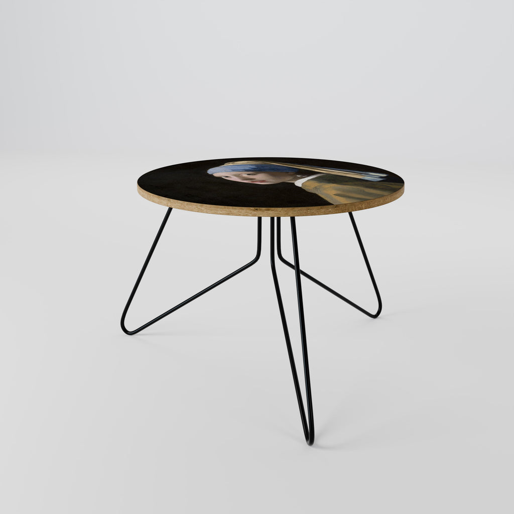 MÄDCHEN MIT PERLENOHRRINGEN Couchtisch 60