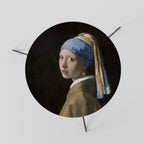 GIRL WITH A PEARL EARING Couchtisch Ø 60 cm