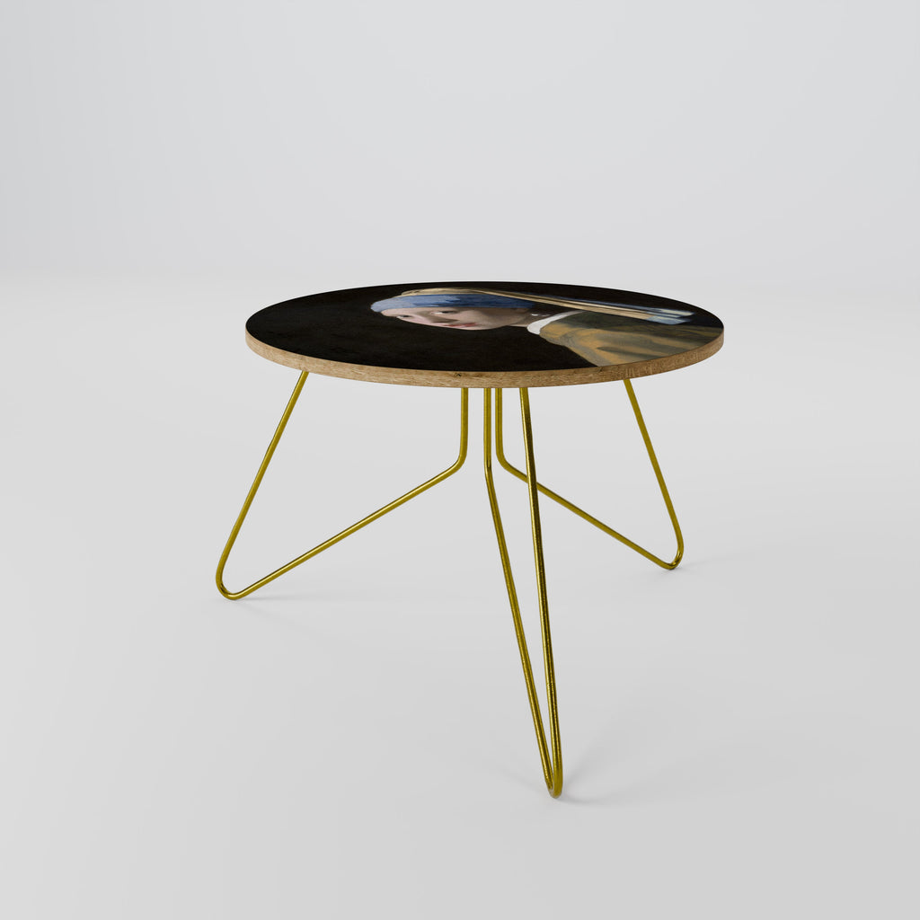 MÄDCHEN MIT PERLENOHRRINGEN Couchtisch 60