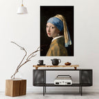 GIRL WITH A PEARL EARING Selbstklebendes Poster - Hochformat