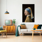 GIRL WITH A PEARL EARING Selbstklebendes Poster - Hochformat