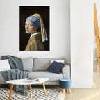 GIRL WITH A PEARL EARING Selbstklebendes Poster - Hochformat