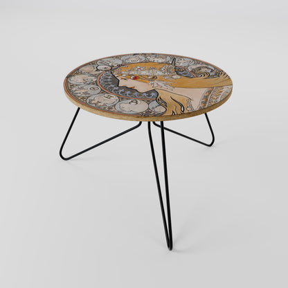 ZODIAQUE OR LA PLUME Couchtisch