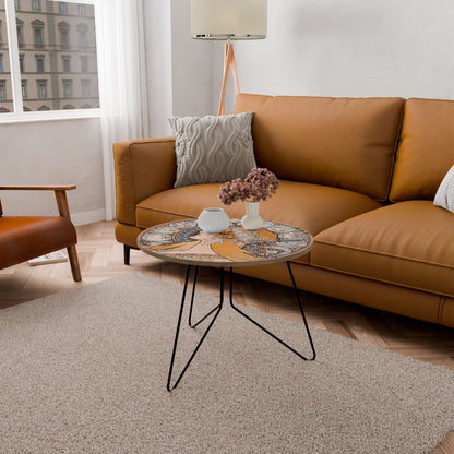 ZODIAQUE OR LA PLUME Couchtisch
