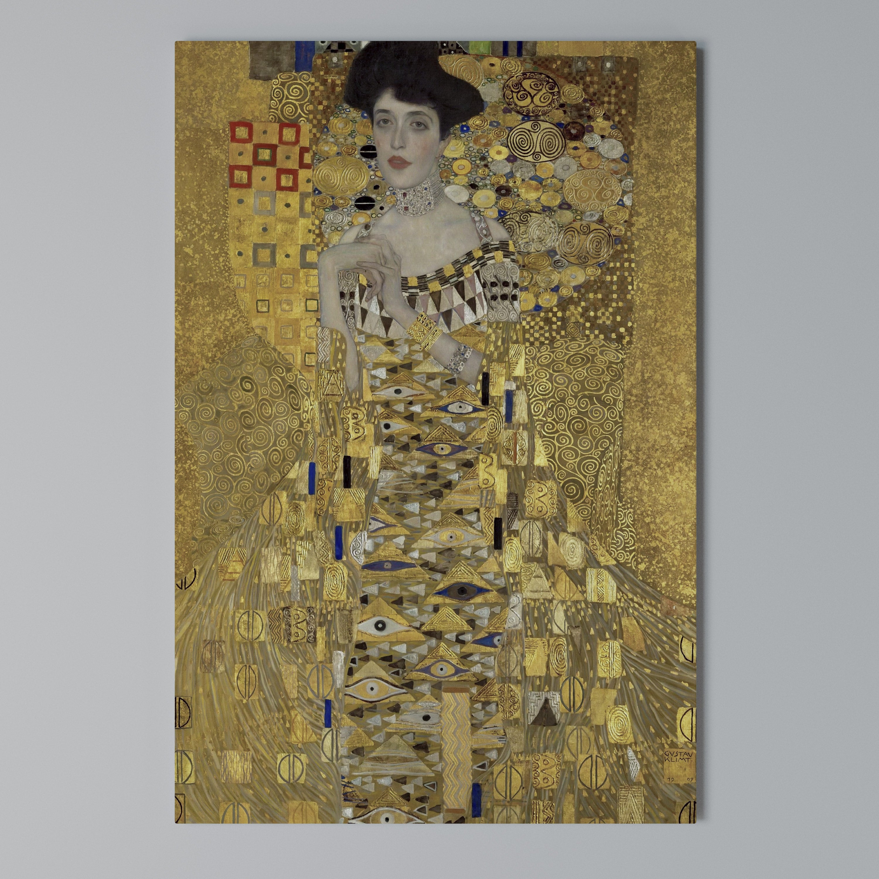 PORTRAIT OF ADELE Vertical Canvas Print