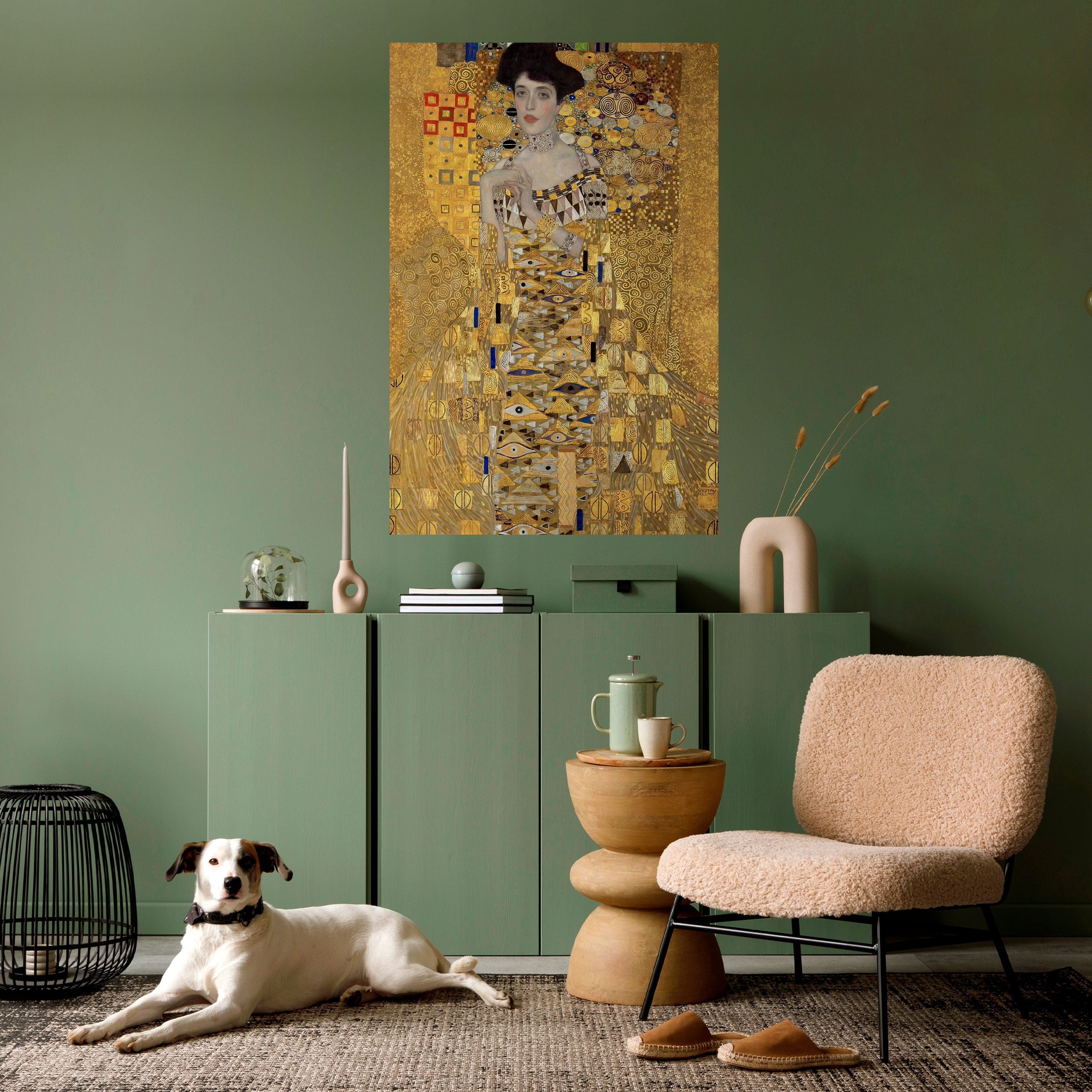 Portrait von Adele, vertikales Poster zum Abziehen und Aufkleben