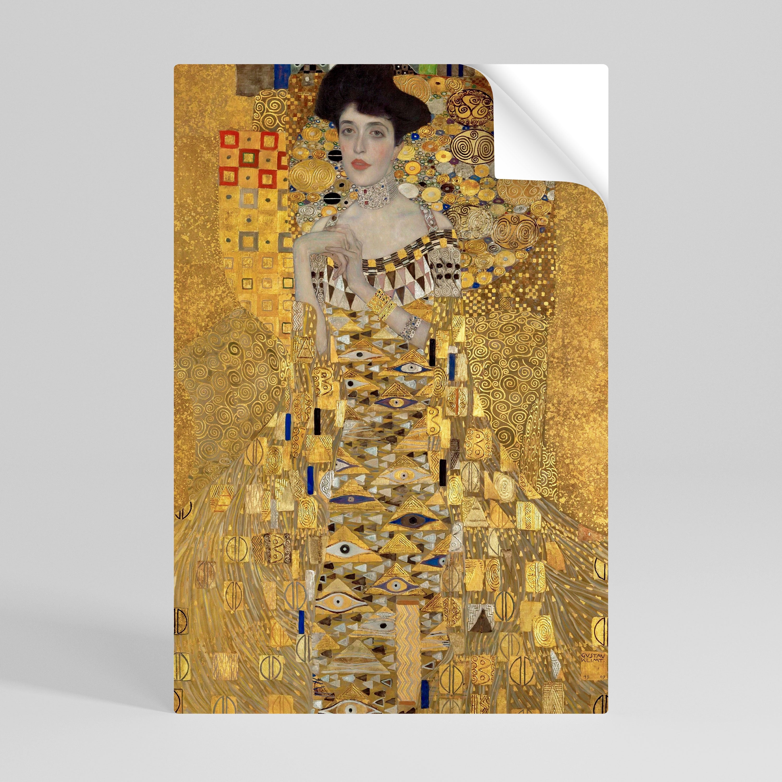 Portrait von Adele, vertikales Poster zum Abziehen und Aufkleben