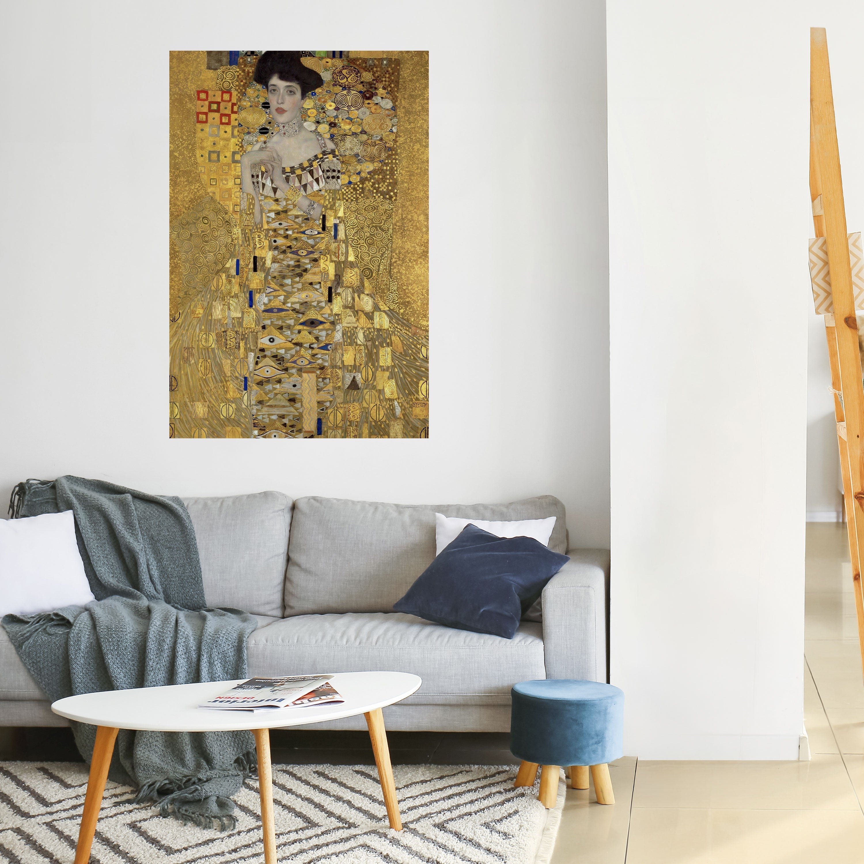 Portrait von Adele, vertikales Poster zum Abziehen und Aufkleben