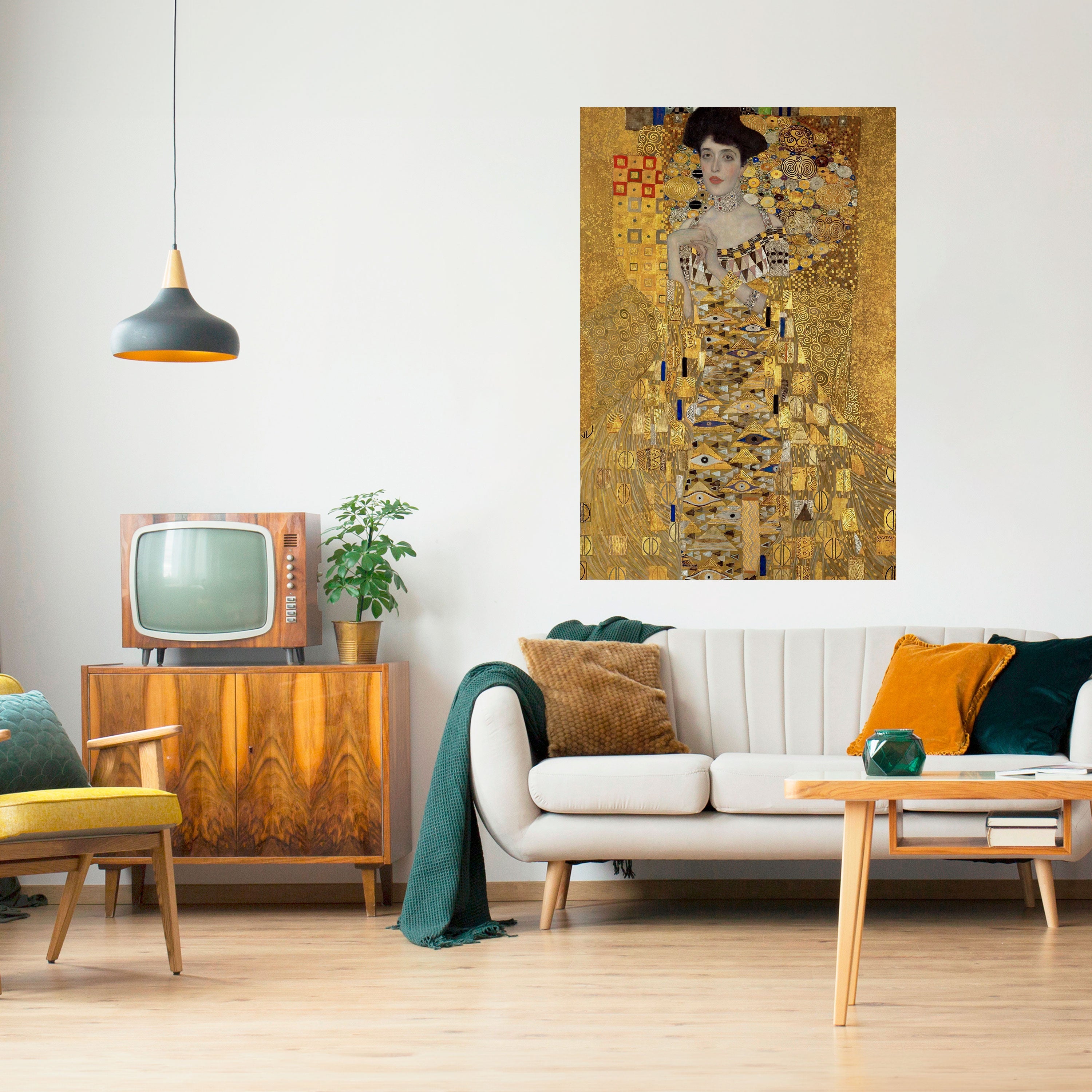 Portrait von Adele, vertikales Poster zum Abziehen und Aufkleben