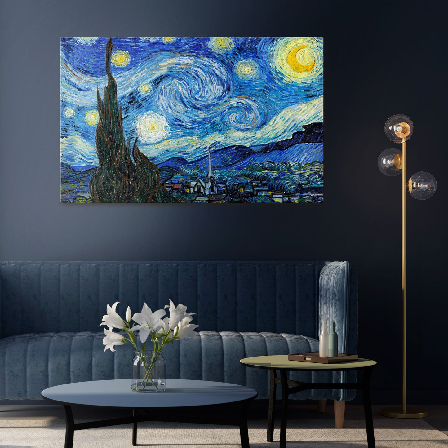 STARRY NIGHT Horizontal Canvas Print
