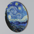 STARRY NIGHT Rundes Wandbild