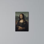 MONA LISA Vertical Canvas Print