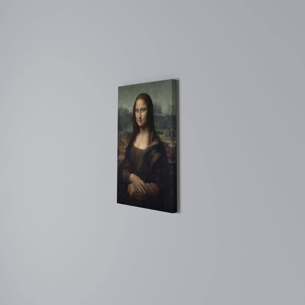 MONA LISA Vertical Canvas Print