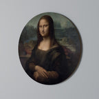 MONA LISA Runde Wanddekoration Ø 69 cm