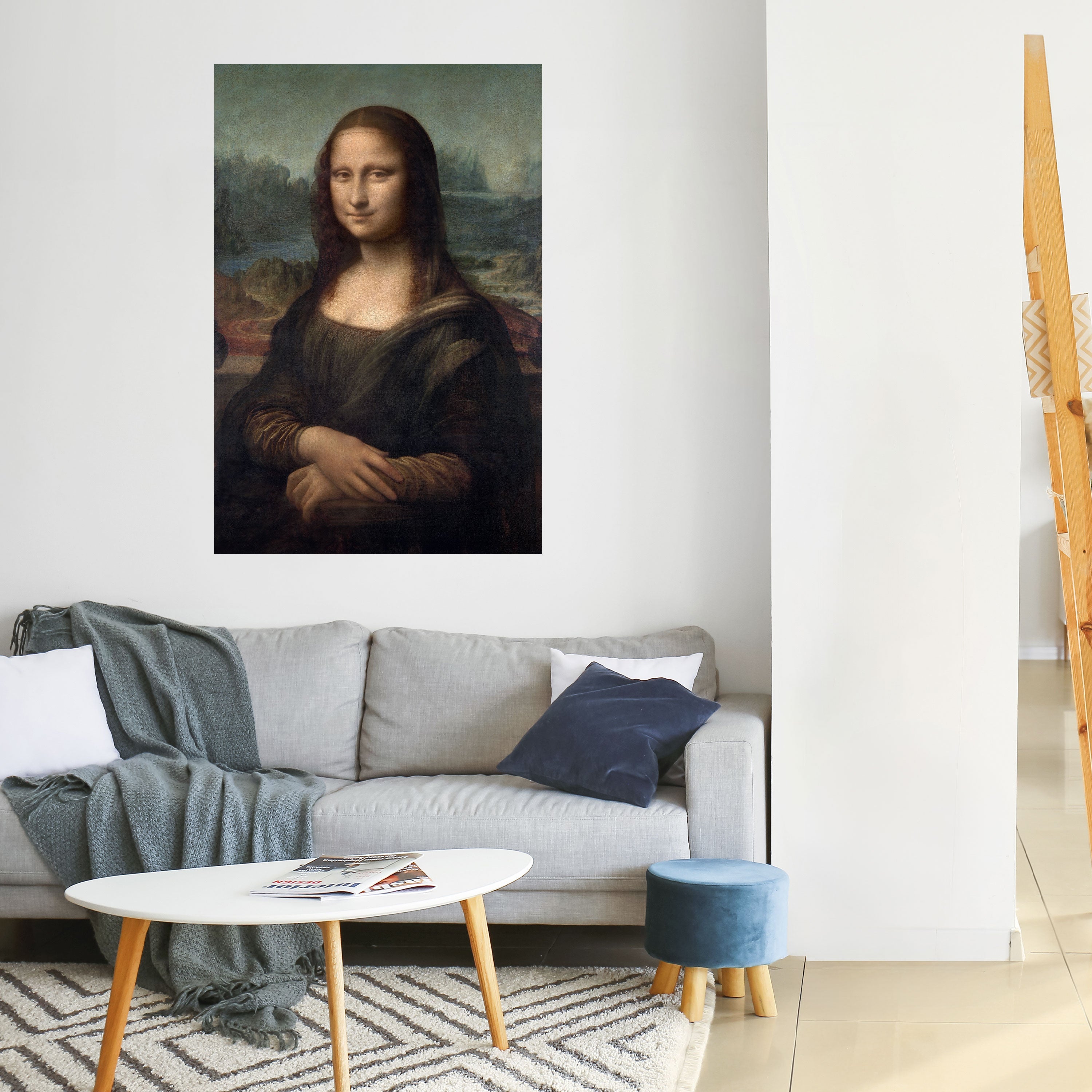 MONA LISA Vertikales Poster zum Abziehen und Aufkleben