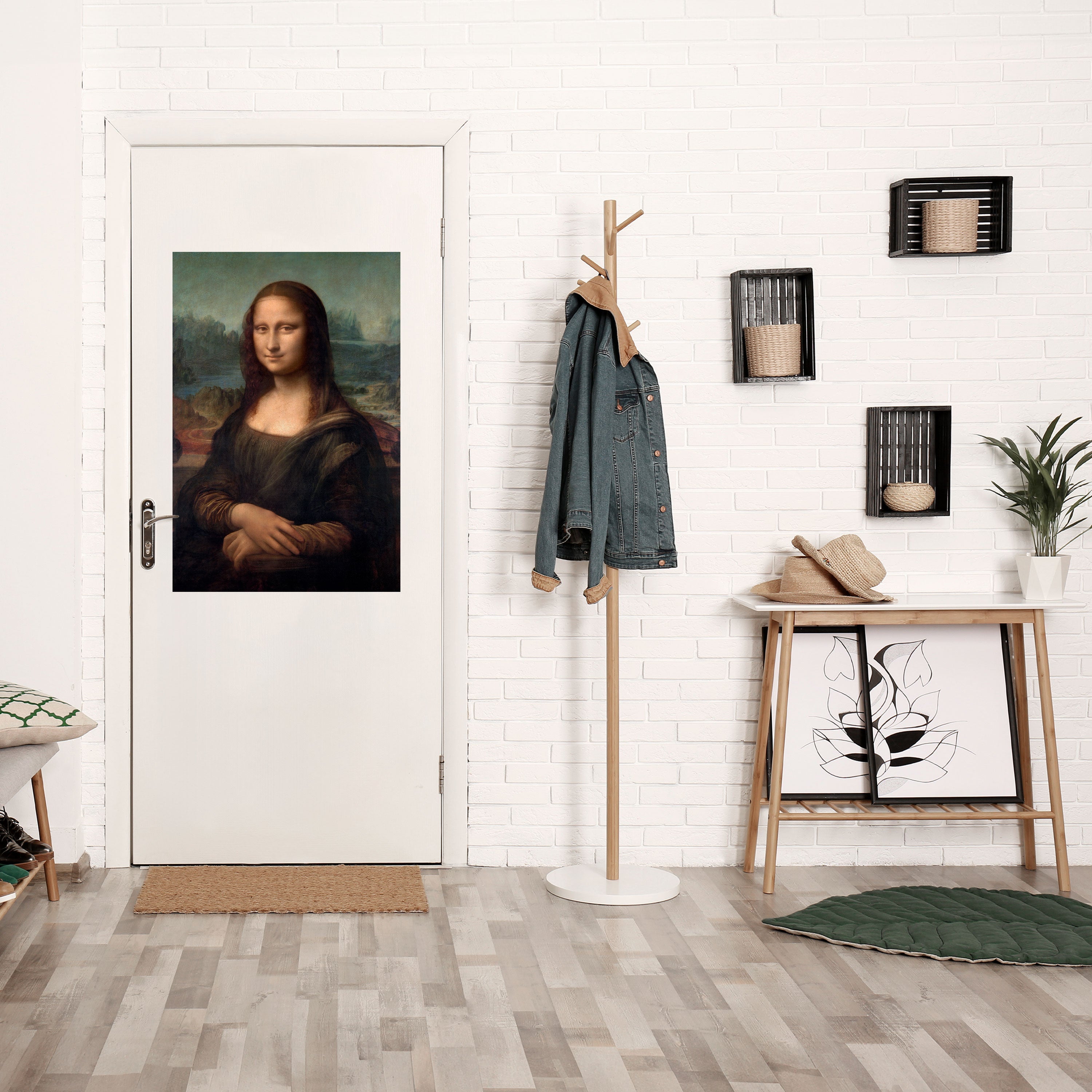 MONA LISA Vertikales Poster zum Abziehen und Aufkleben