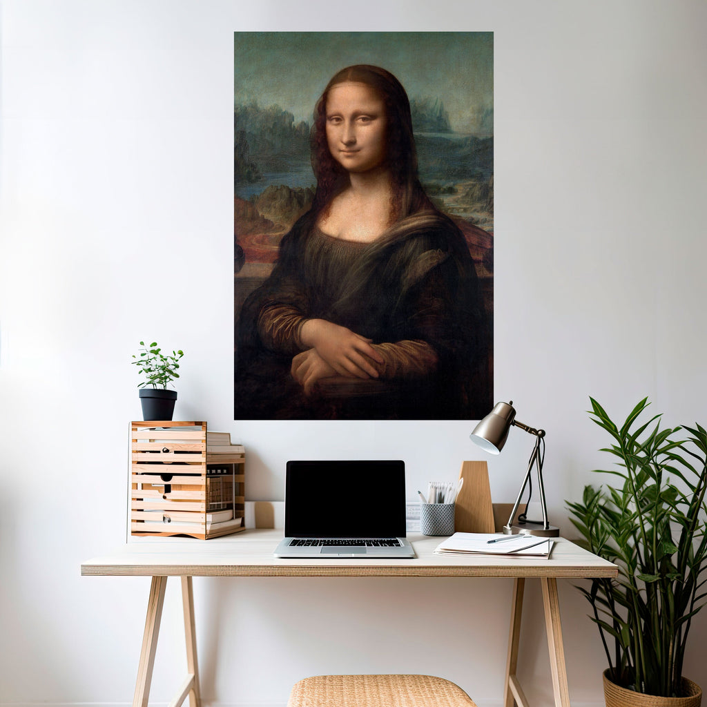 MONA LISA Vertikales Poster zum Abziehen und Aufkleben