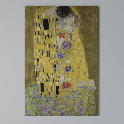 THE KISS Vertical Canvas Print