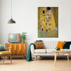 THE KISS Selbstklebendes Poster - Hochformat