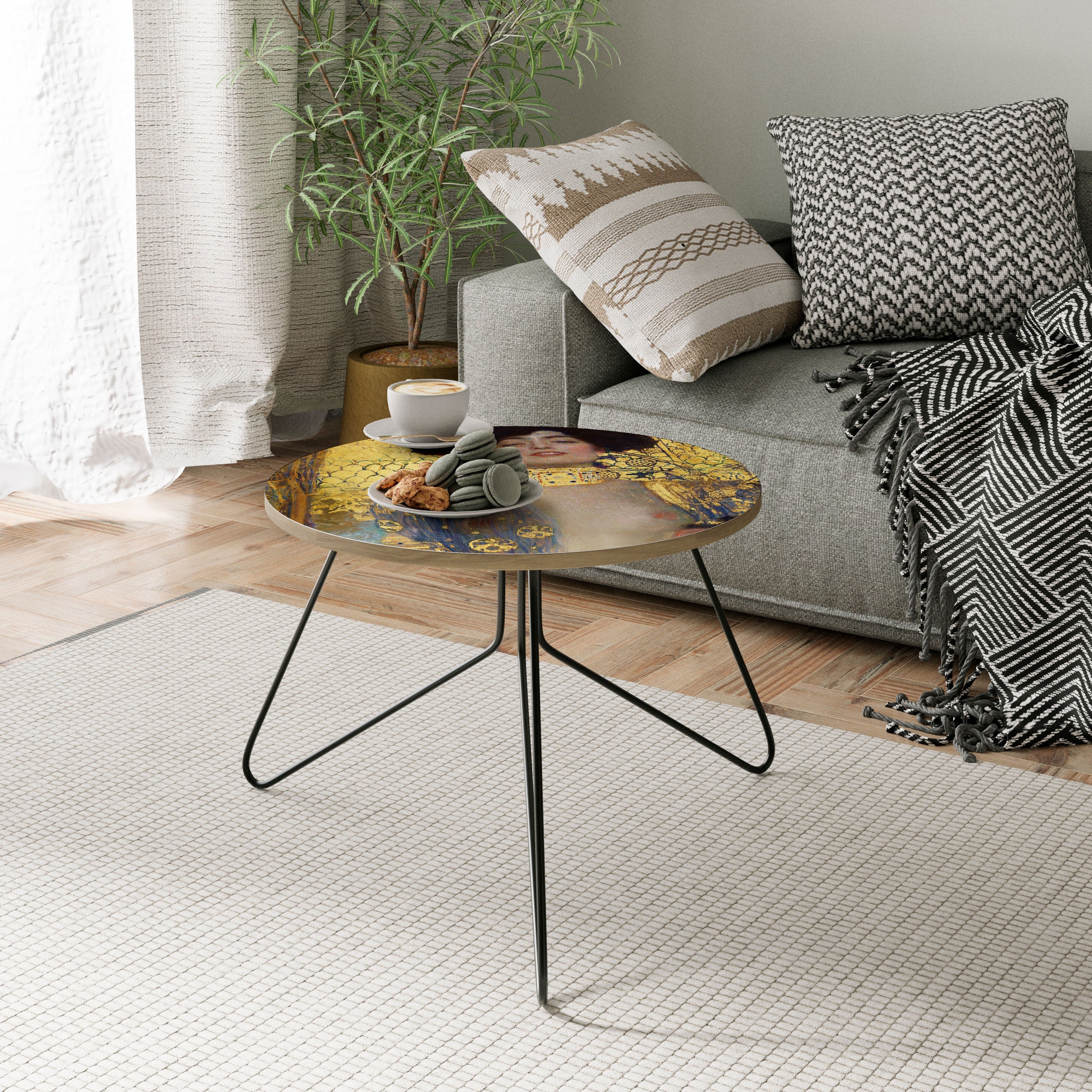 JUDITH &amp; HOLOFERNES Couchtisch 60