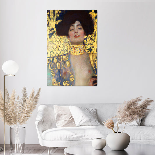 JUDITH & HOLOFERNES Vertical Canvas Print