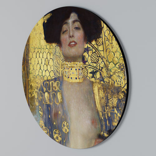 JUDITH & HOLOFERNES Rundes Wandbild