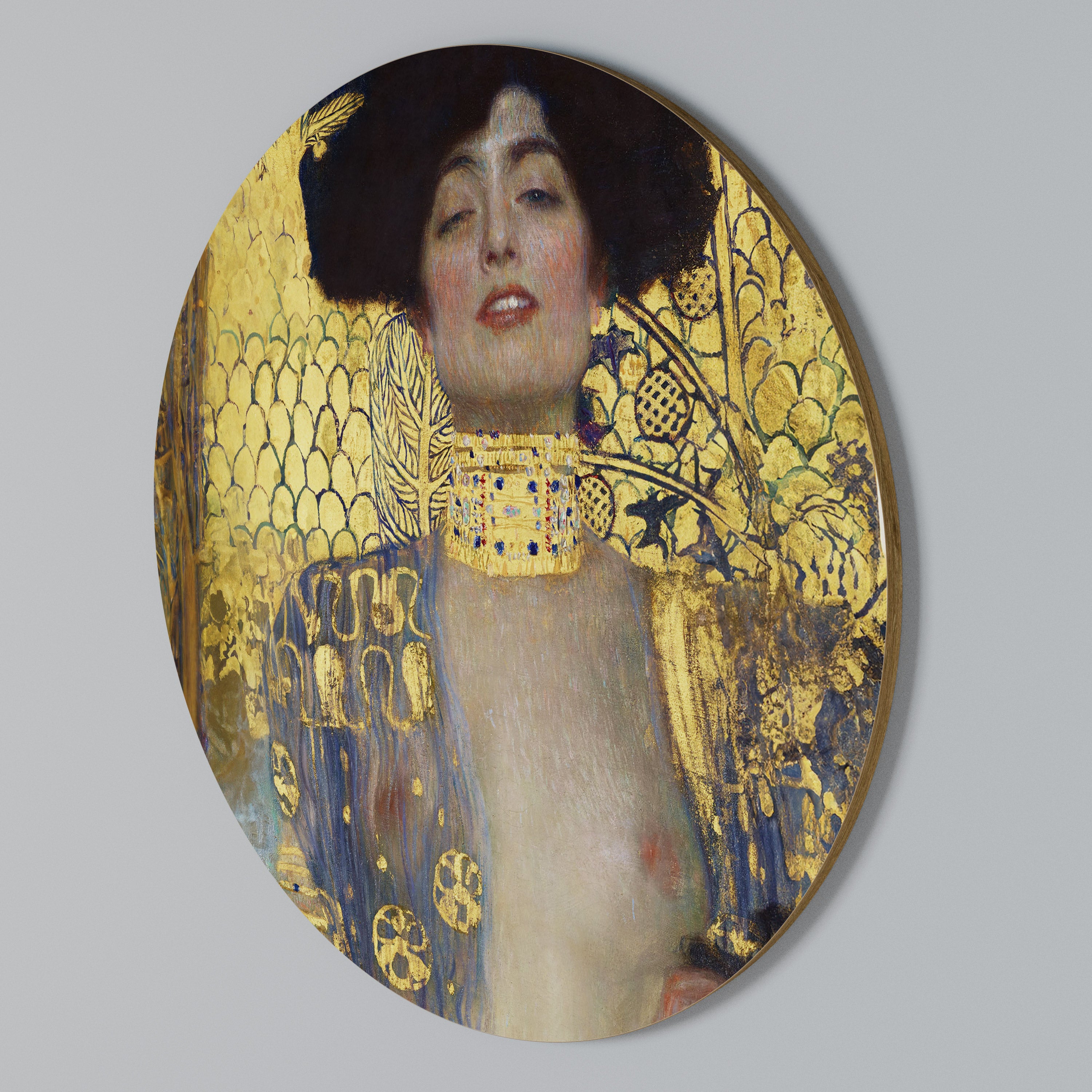 JUDITH & HOLOFERNES Rundes Wandbild