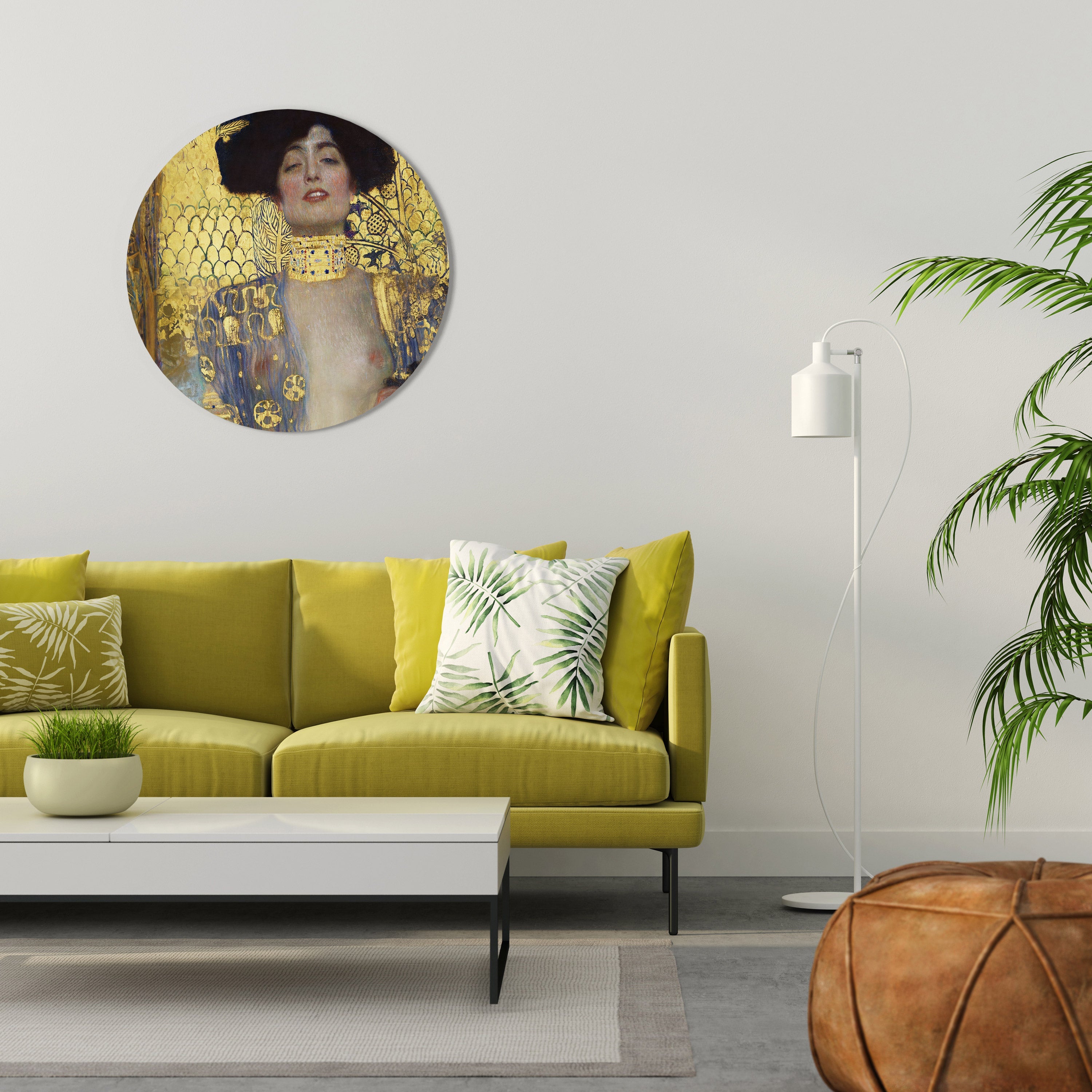 Runde Wandkunst von JUDITH &amp; HOLOFERNES
