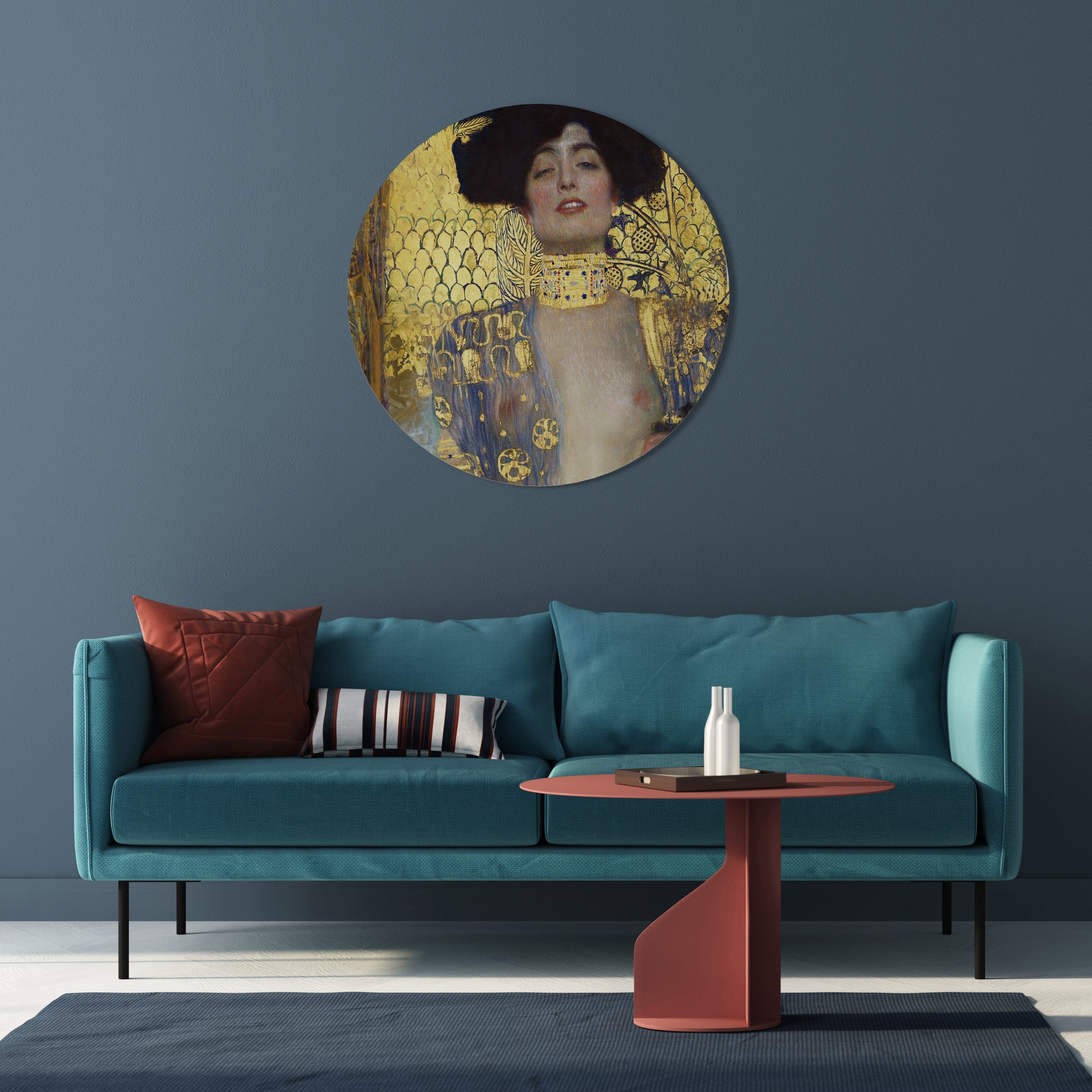Runde Wandkunst von JUDITH &amp; HOLOFERNES