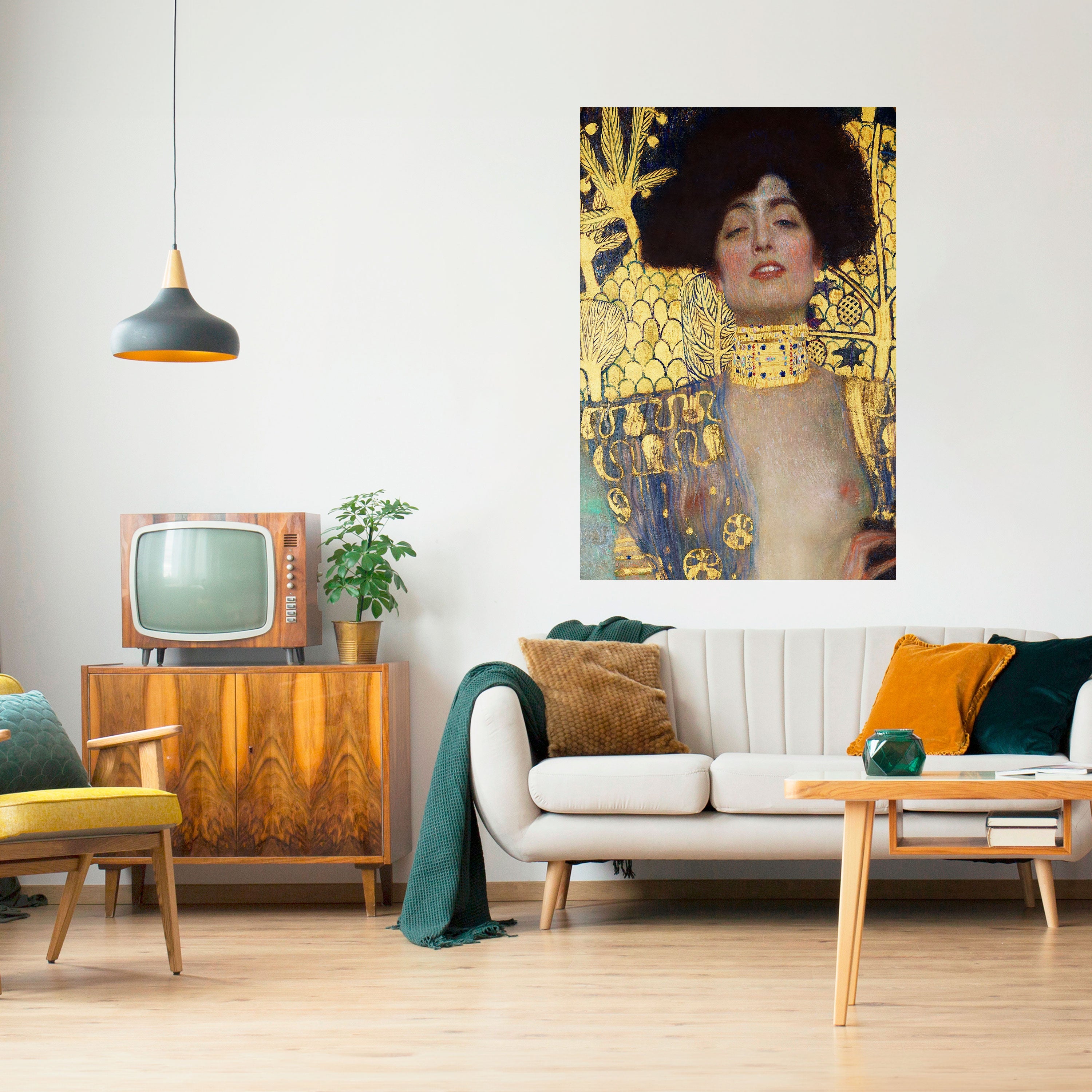 JUDITH &amp; HOLOFERNES Vertikales Poster zum Abziehen und Aufkleben