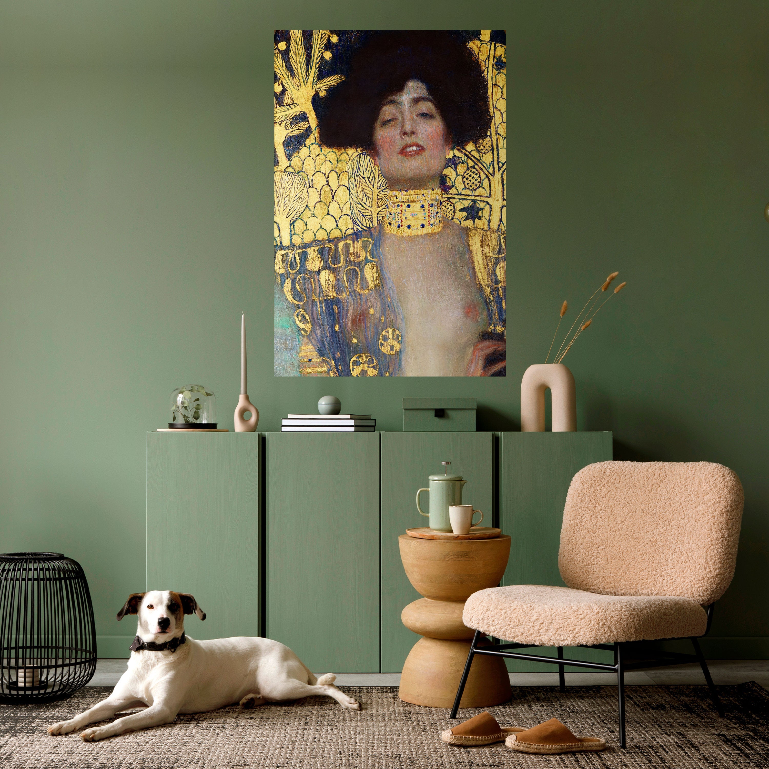 JUDITH &amp; HOLOFERNES Vertikales Poster zum Abziehen und Aufkleben