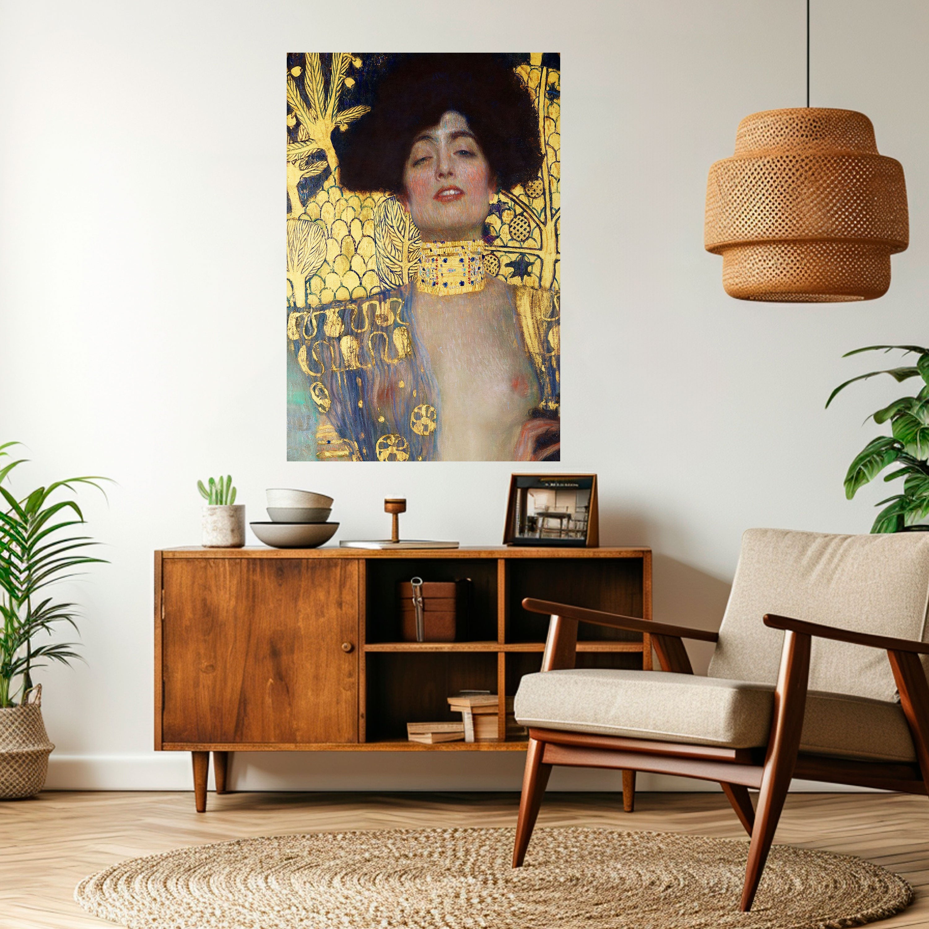 JUDITH &amp; HOLOFERNES Vertikales Poster zum Abziehen und Aufkleben
