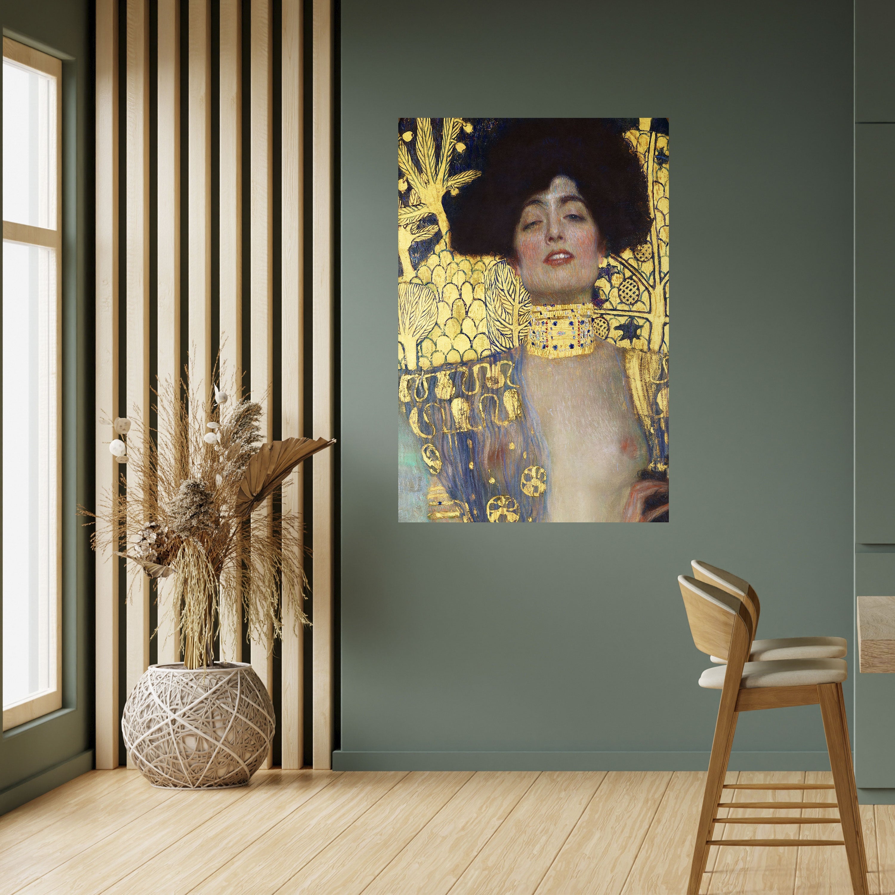 JUDITH &amp; HOLOFERNES Vertikales Poster zum Abziehen und Aufkleben